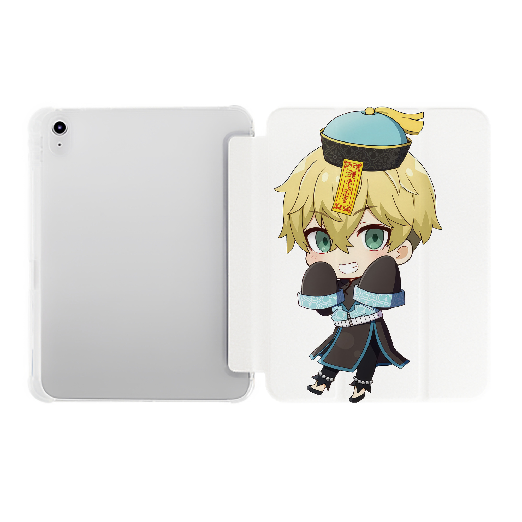 （画像用） 東京リベンジャーズ Tokyo Revengers IPad ケース ペン収納付き 三つ折りスタンド PUレザー×シリコン 対応機種9.5/10.5/10.9インチ